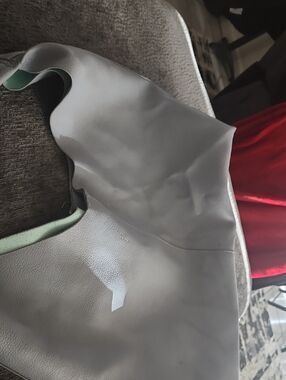 Minimalist Light Gray Tote Bag